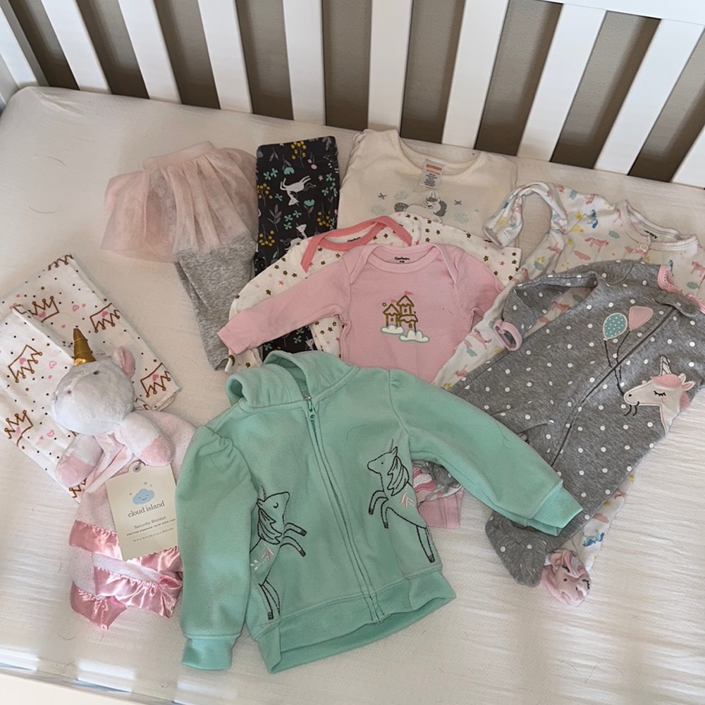 Unicorn Bundle - Baby Girl Clothes